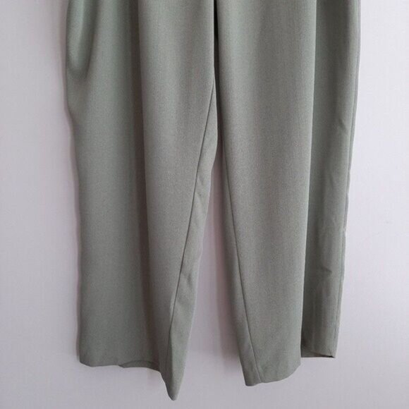 JESSICA Classic Fit High Waist Pull-on Dress Pants Sage Green Sz 24 W - Picture 4 of 10